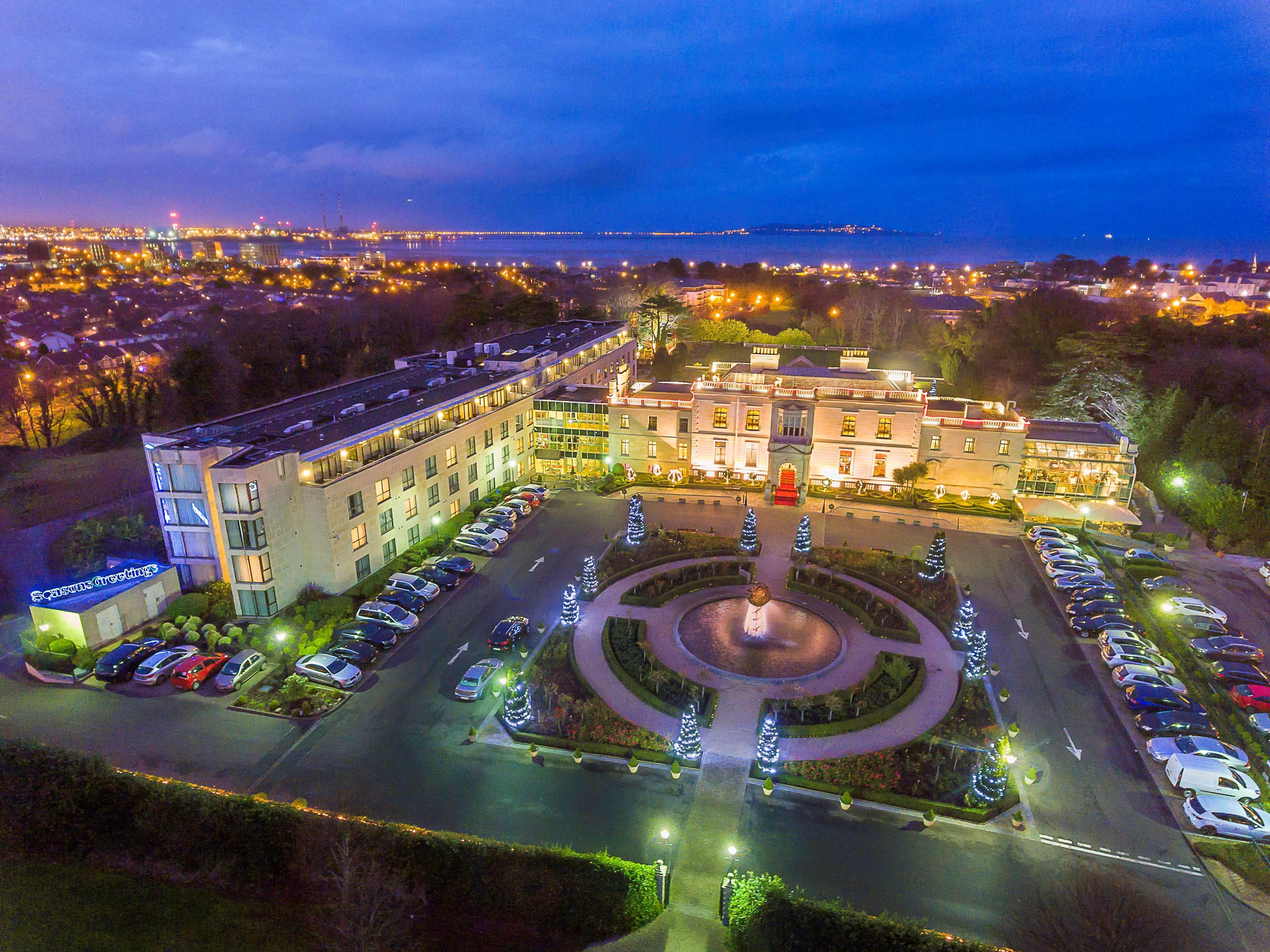 Radisson Blu St. Helen'S Hotel Dublin Exterior photo Aerial view of the hotel